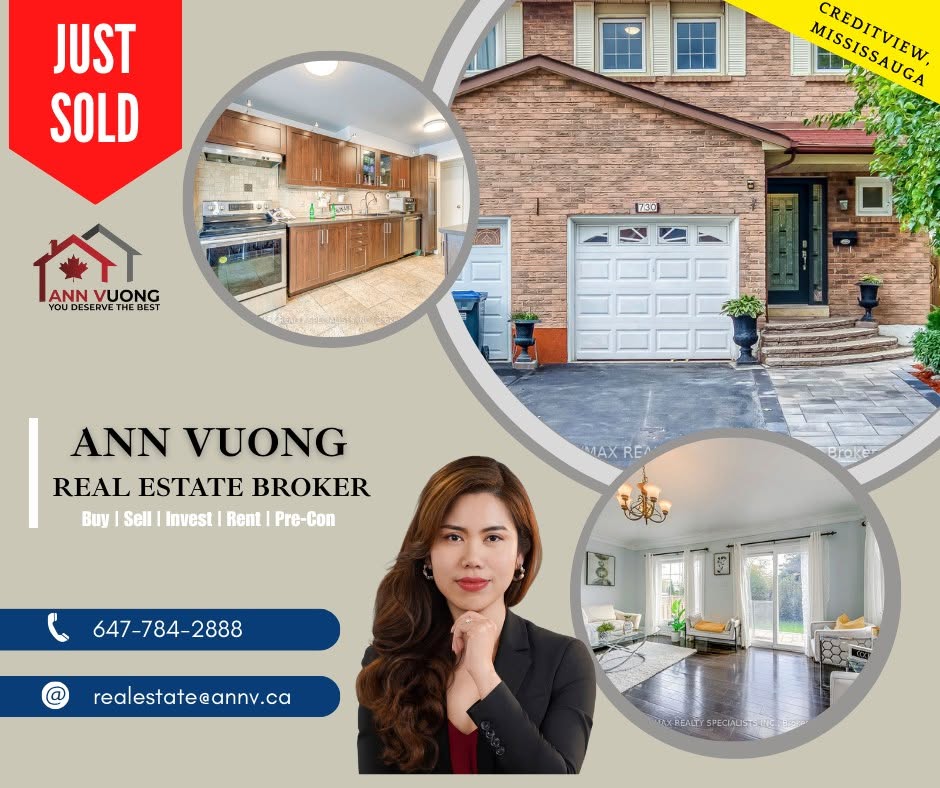Just Sold — Creditview, Mississauga